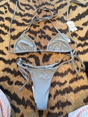 NWT Glassons Grommet Bikini